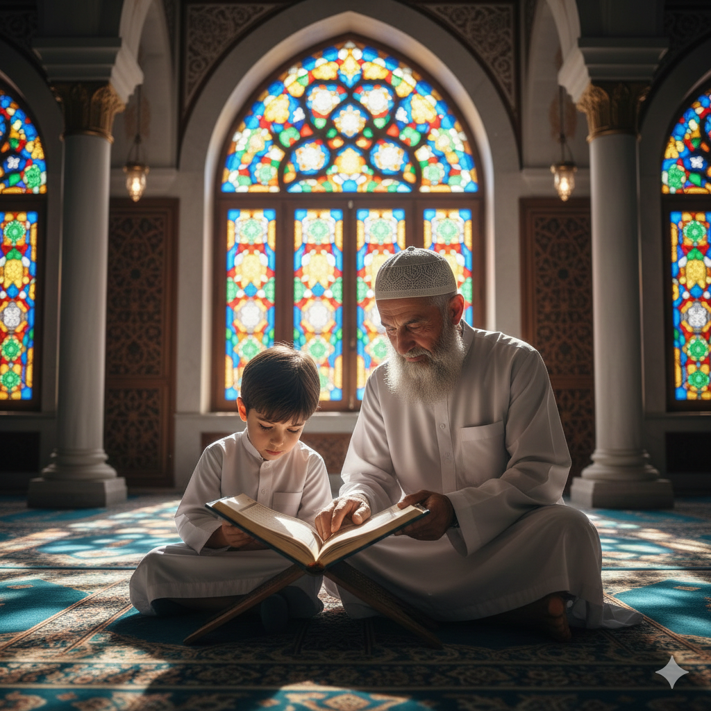 Quran Memorization Lesson for Children Koranmemorering för barn